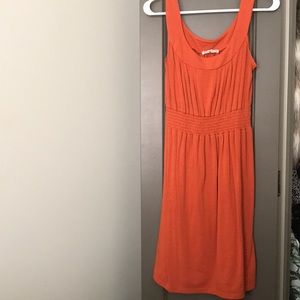 Burnt orange dress